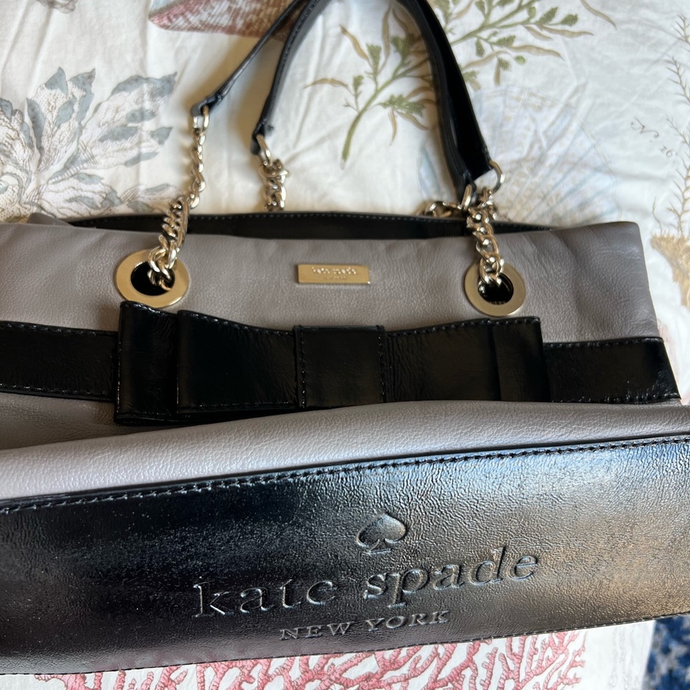 Kate Spade Gray & Black handbag
